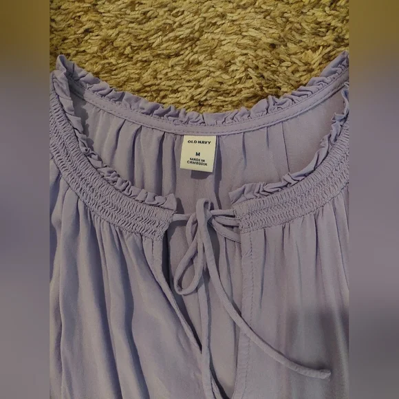 OLD NAVY‎ Lupine lilac dress size M - Picture 4 of 6